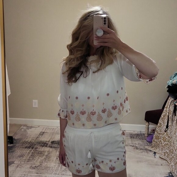 Rachel Zoe Off-Shoulder 2-Piece Set - Picture 4 of 16